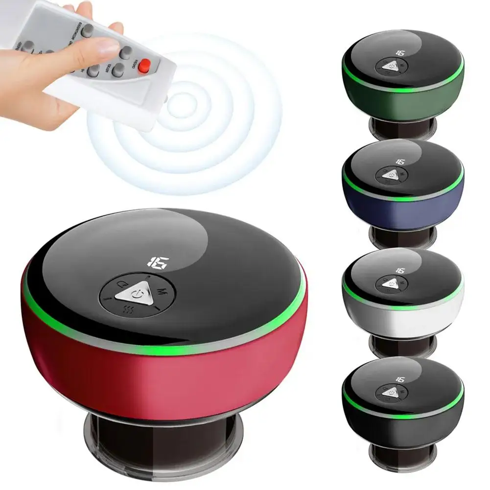 

Intelligent Cupping Device Suction Electric Remote Node Control Instrument Meridians Lymph Massager Dredging Compress 1pcs N2I8