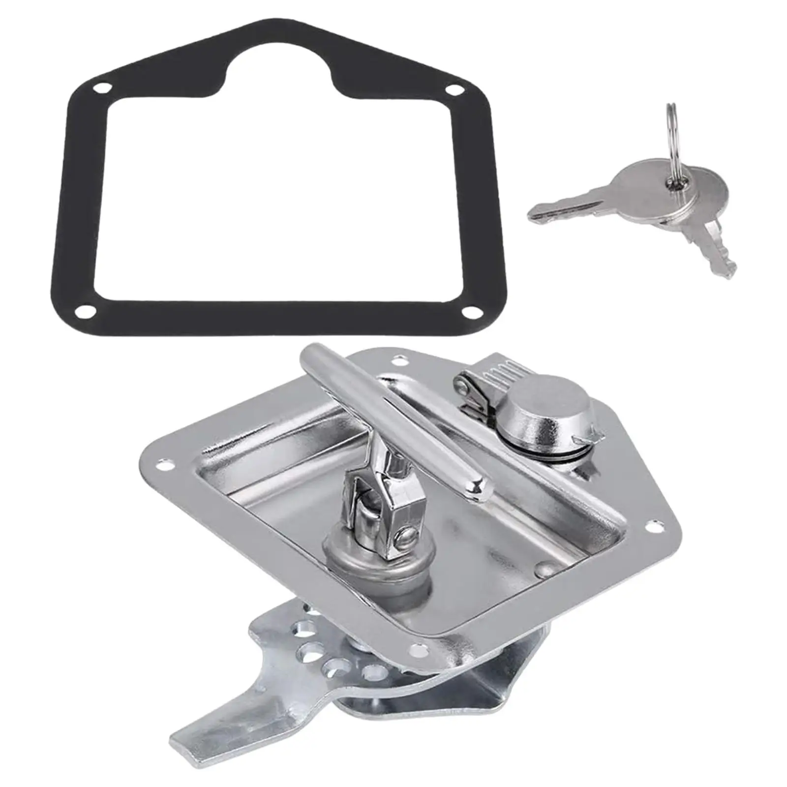 Ящик для инструментов дверной замок с 2 ключами лопастной дверная защелка