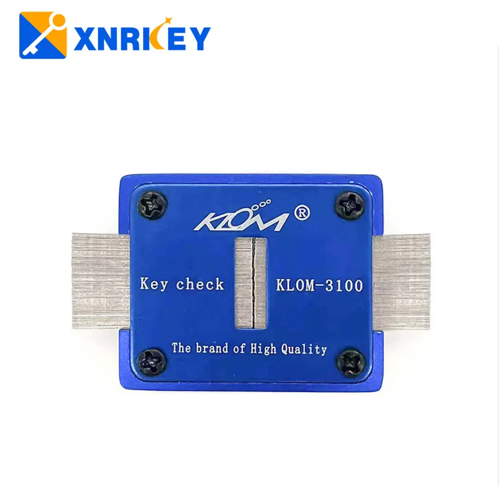 

XNRKey Klom Auto Locksmith Tool Key Checker Blank Key Slot Checker KLOM-3100 High Quality