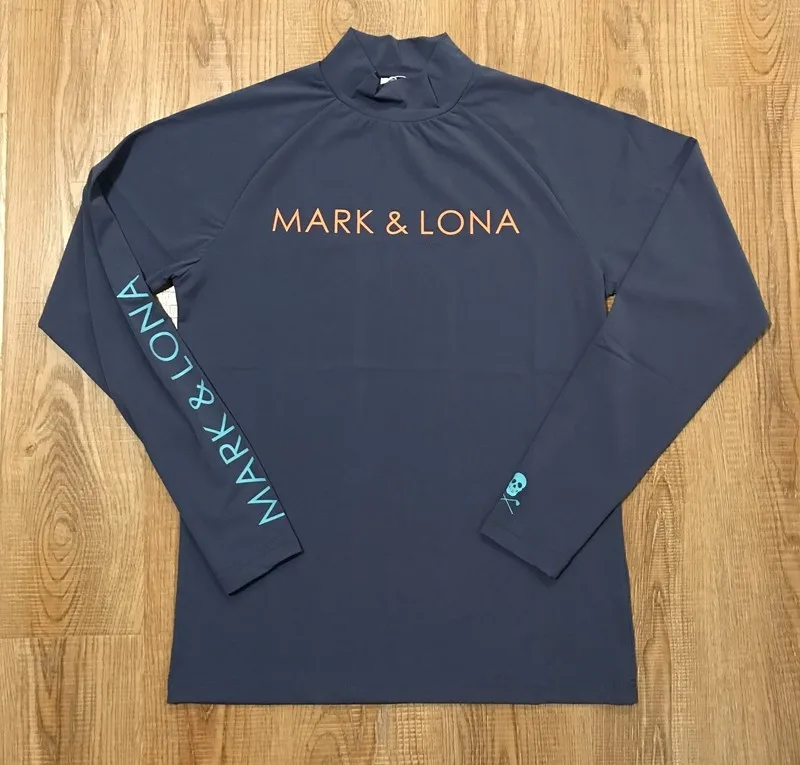 Men's Golf Shirt Elastic Thin Long Sleeve Outdoor Sports Sun Protection Ice Clothing Quick Dry Golf Top