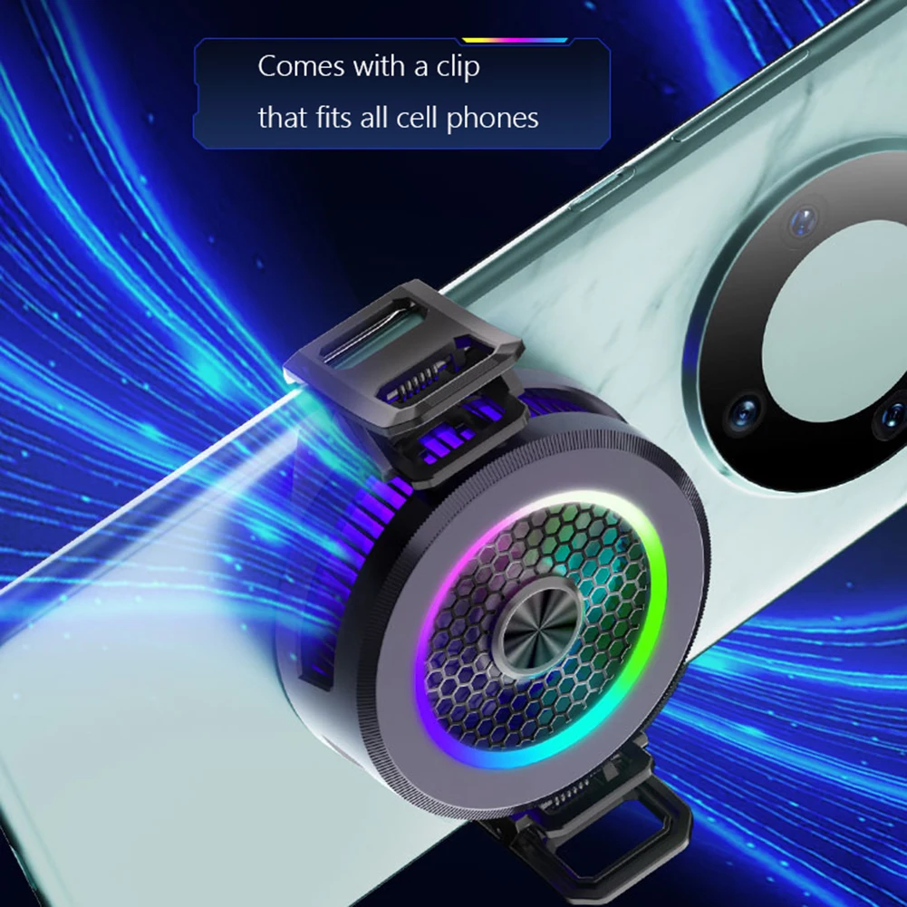 Магнитный Игровой Кулер Hurricane 3 Режима Турбовентилятор Система Охлаждения