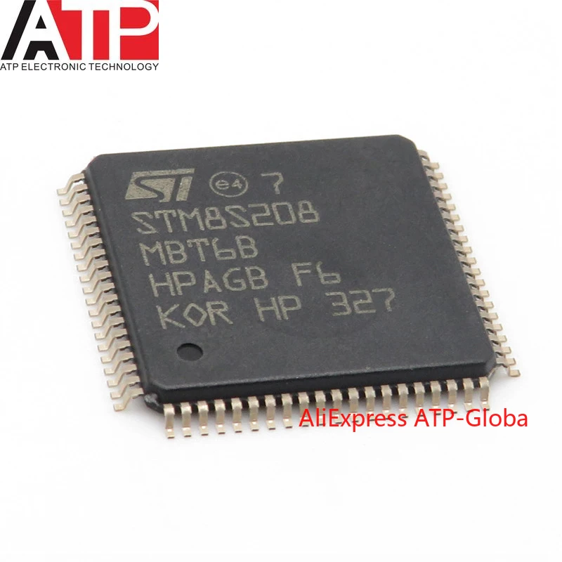 

1-100 шт., микроконтроллер STM8S208MBT6B