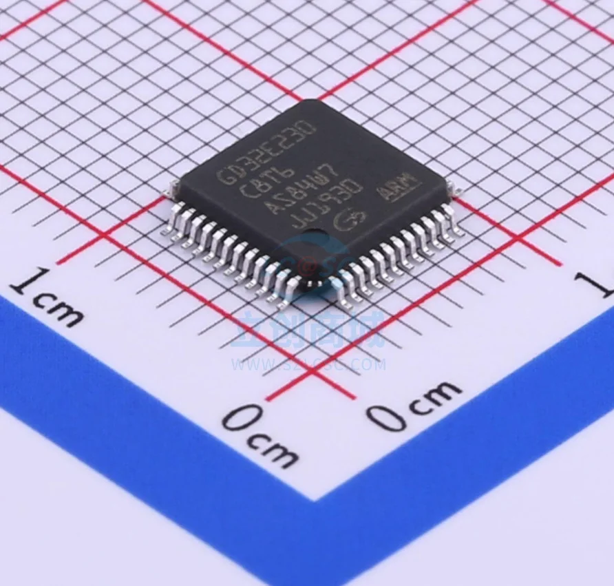 

100% New Original GD32E230C8T6 Package LQFP-48 New Original Genuine Microcontroller (MCU/MPU/SOC) IC Chip