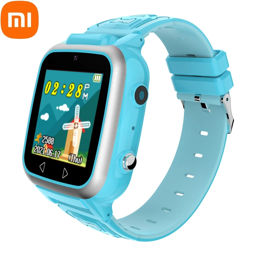 

Xiaomi Children's Smart Watch SOS Phone Watch Smartwatch For Kids With Sim Card Photo Waterproof IP67 Kids Gift For IOS Android