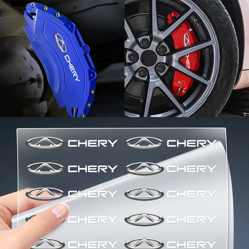 Автомобильный тормозной суппорт значок наклейка внутреннее украшение для CHERY TIGGO 5 7 A1 A3 A5 QQ KIMO INDIS JAGGI 8 Arrizo 5 7 Pro EQ7 3x Pro