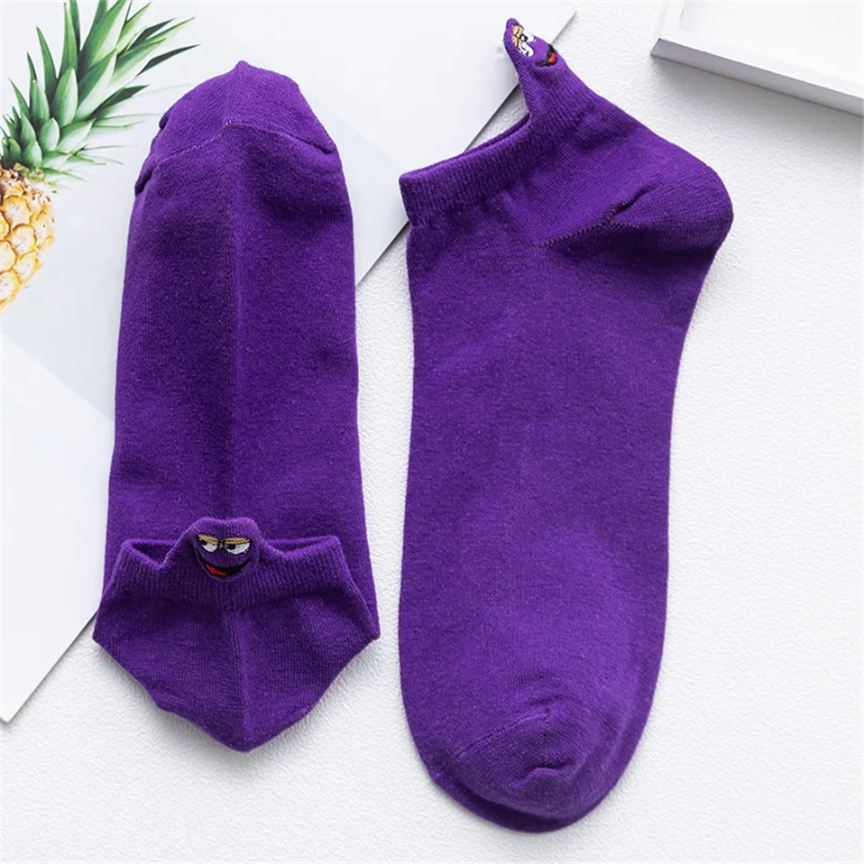10pcs=5pairs Women Short SocksCute College Fresh Female Socks Soft Cotton Summer Autumn Hot Sale Girls Sock Meias Sox