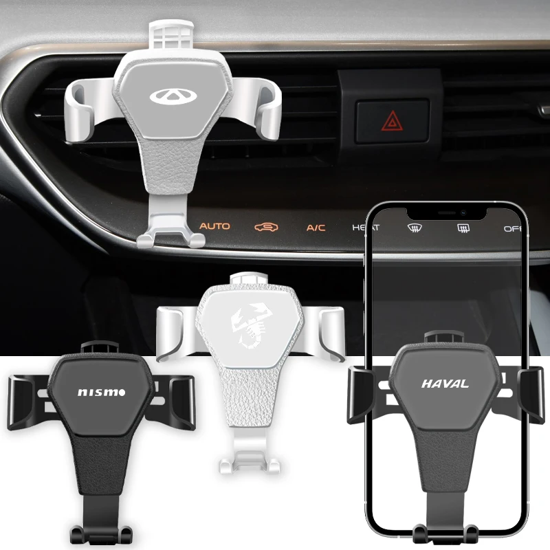 

Phone Holder In Car Air Vent Clip Mount Stand GPS Telefon Support For Great Wall Jaguar Tesla Suzuki Volvo Porsche Mustang BYD