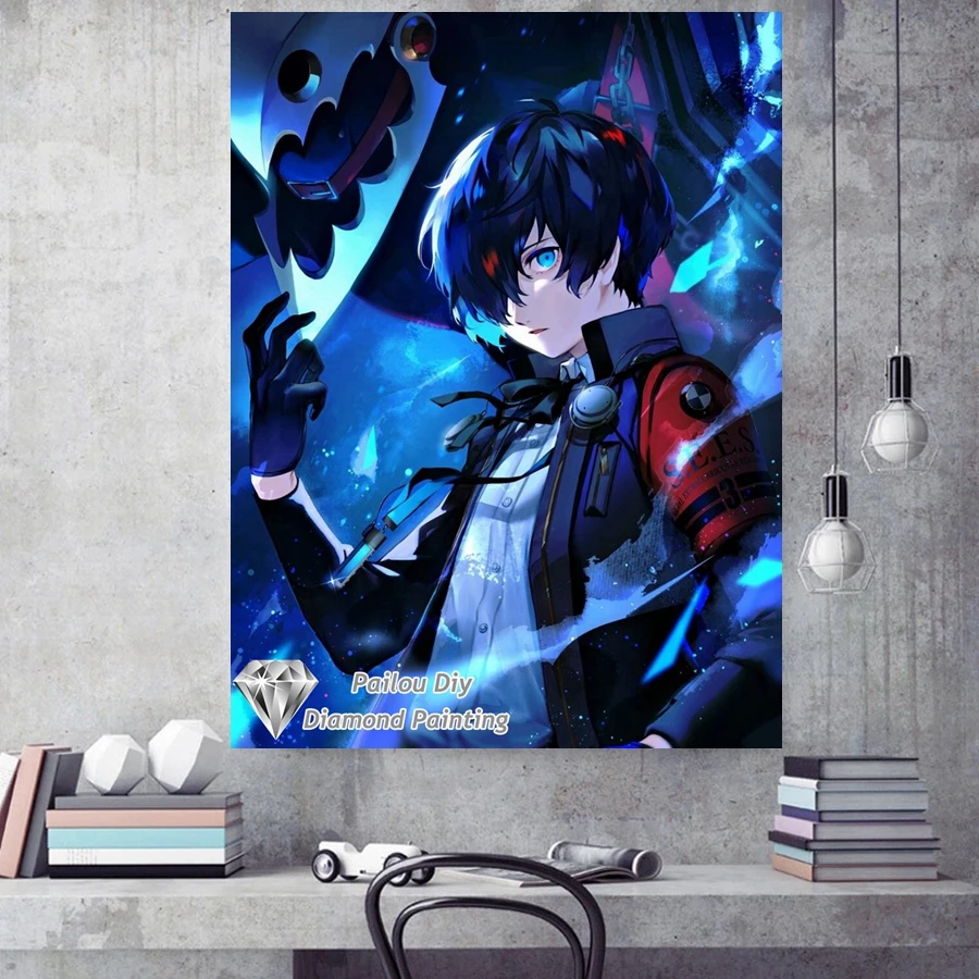 Metaphor ReFantazio мультфильм наборы алмазной живописи фото искусство 5d Diy полная