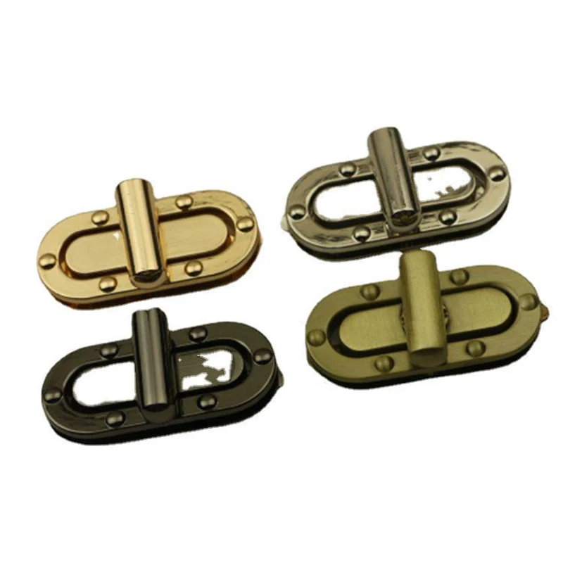 

Handbag Clasp Metal Turn Lock Snap Buckle for Women Bag Twist Locks Clasps Closure Press Buckles Luggage Sew Accessories