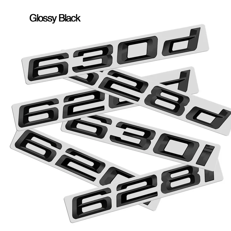 3D эмблема наклейка на автомобиль кузов декор багажника для BMW 630i 630d 635d 640i 640d 650i 660d