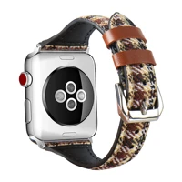 apple watch small waist leather strap thin strap