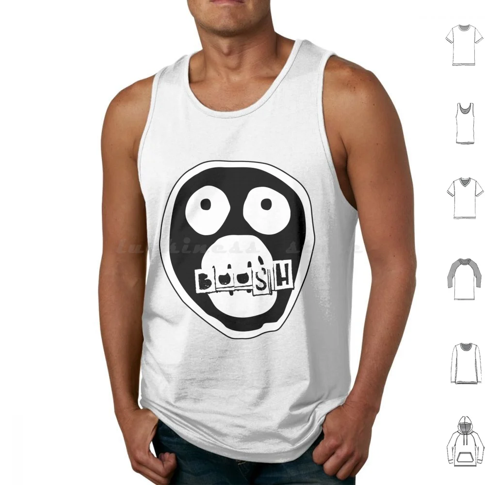 

Boosh Man | Howard Moon | Crack Fox Hitcher Peppermint Uk Comedy Weird Trippy Tank Tops Print Cotton Mighty Boosh The