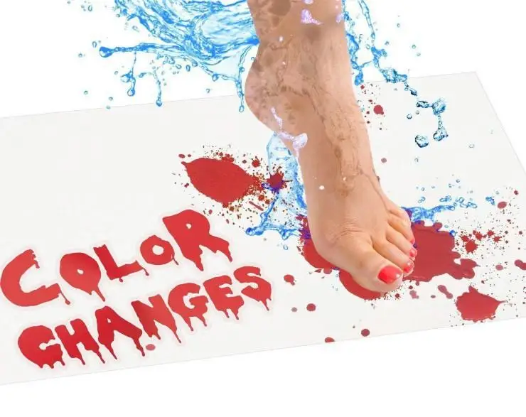 

Halloween Gifts Blood Bath Mat