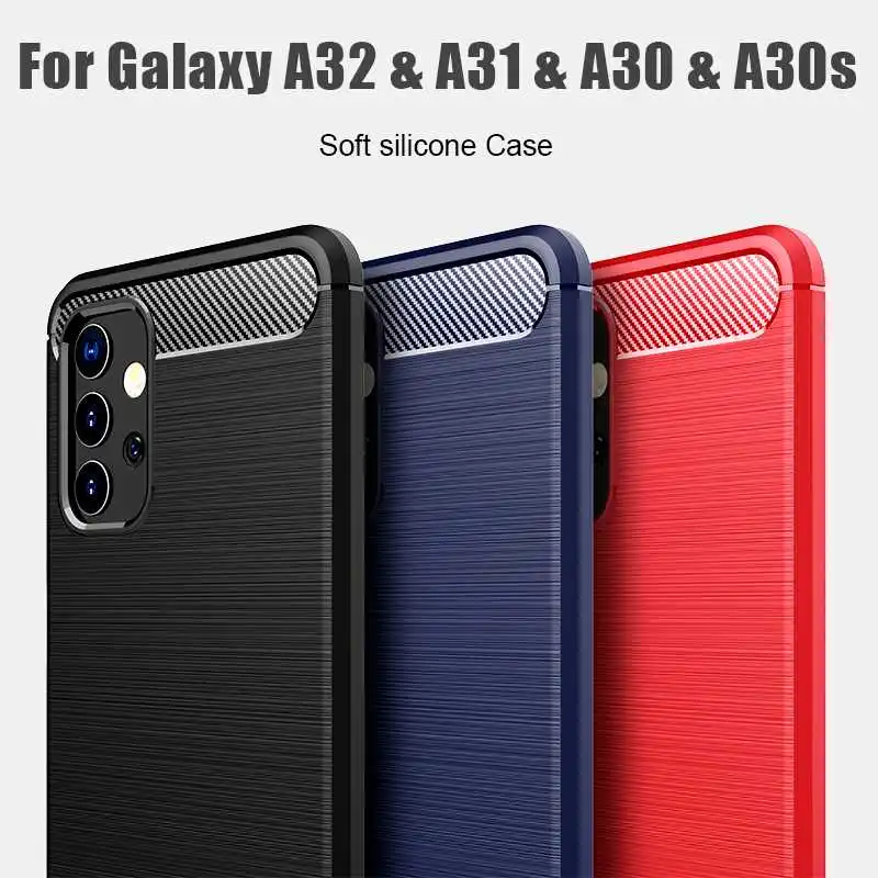 

Nonmeio Shockproof Soft Case For Samsung Galaxy A32 5G 4G A31 A30 A30s Phone Case Cover