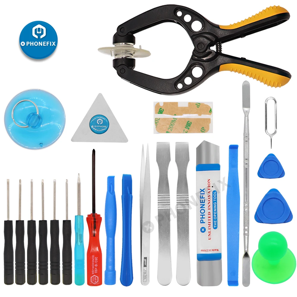 

Phone Lcd Screen Opening Pliers Spring Suction Cup Disassembly Tool With 2Pcs Suckers For Smart