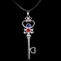 anime sailor moon necklace loving wand crystal cosplay sailor moon pendant necklace girl cute jewelry prop
