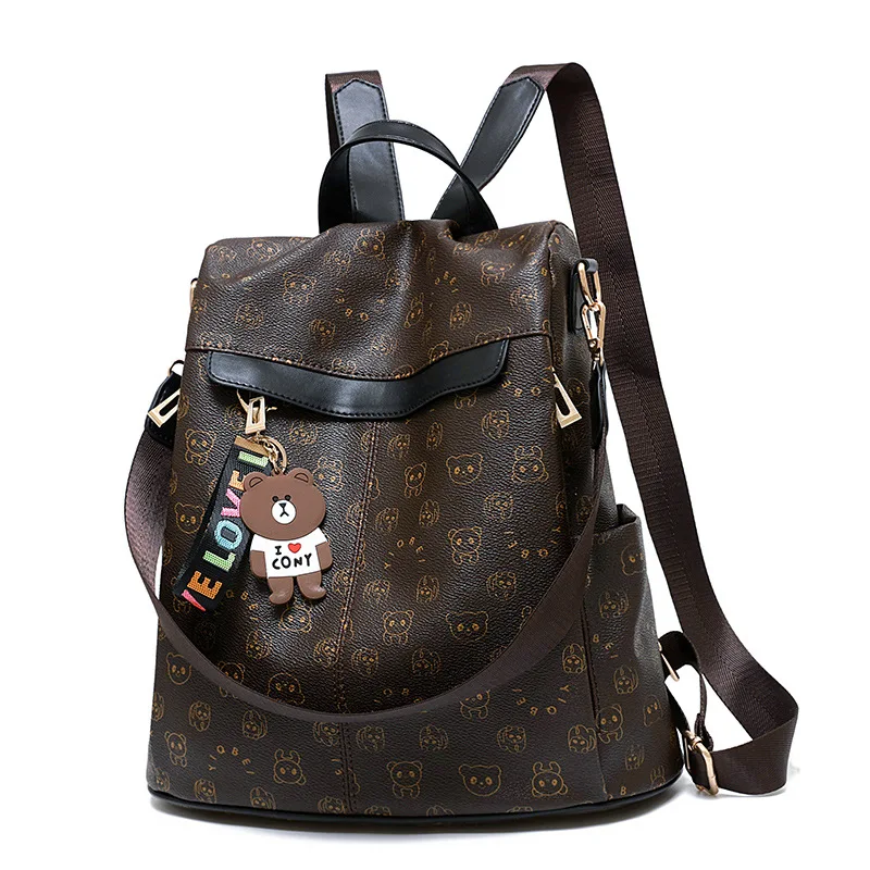 

Anti-theft Backpack Ladies Bag 2019 New Fashion Wild Backpack Bag Fashion College Broadband Ladies Bag traveling backpack