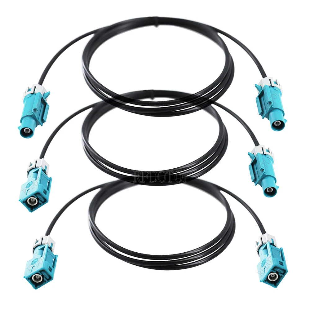 RG-174 водонепроницаемый коаксиальный Удлинительный кабель Fakra Z с штекером и