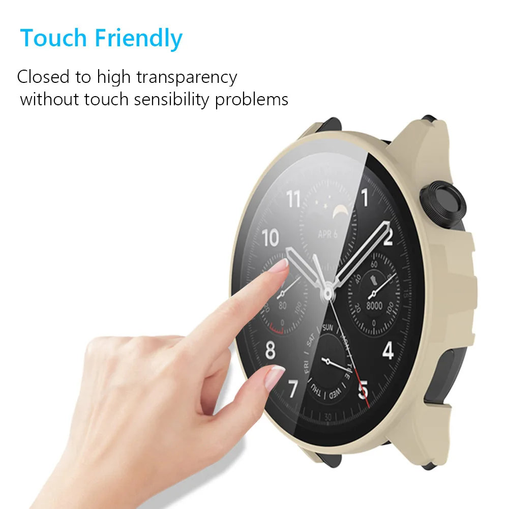 

Пылезащитный Защитный чехол-бампер практичный защитный чехол против царапин рамка смарт-аксессуары для Xiaomi Watch S1 Pro