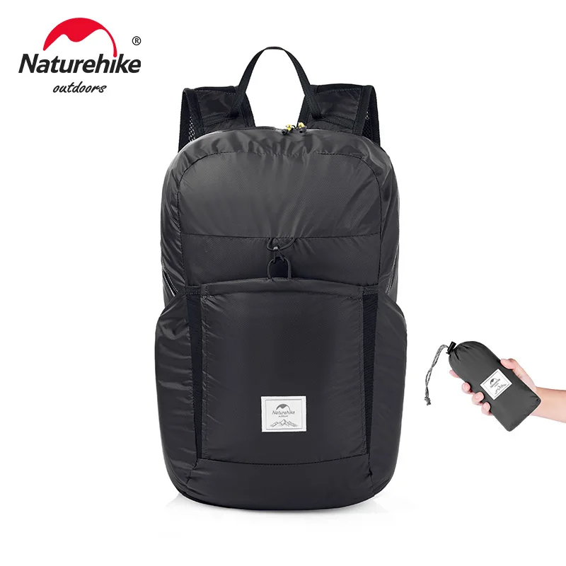 

Naturehike 2023 Backpack 22L Ultralight Shoulder Bag Women Man bag Waterproof Folding Bag Travel Climbing Trekking Men Backpack