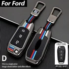 Чехол для автомобильного ключа для Ford Fusion Escort Mondeo Mk3 Mk4 Ranger 2008-2013, корпус из цинкового сплава для пульта дистанционного управления
