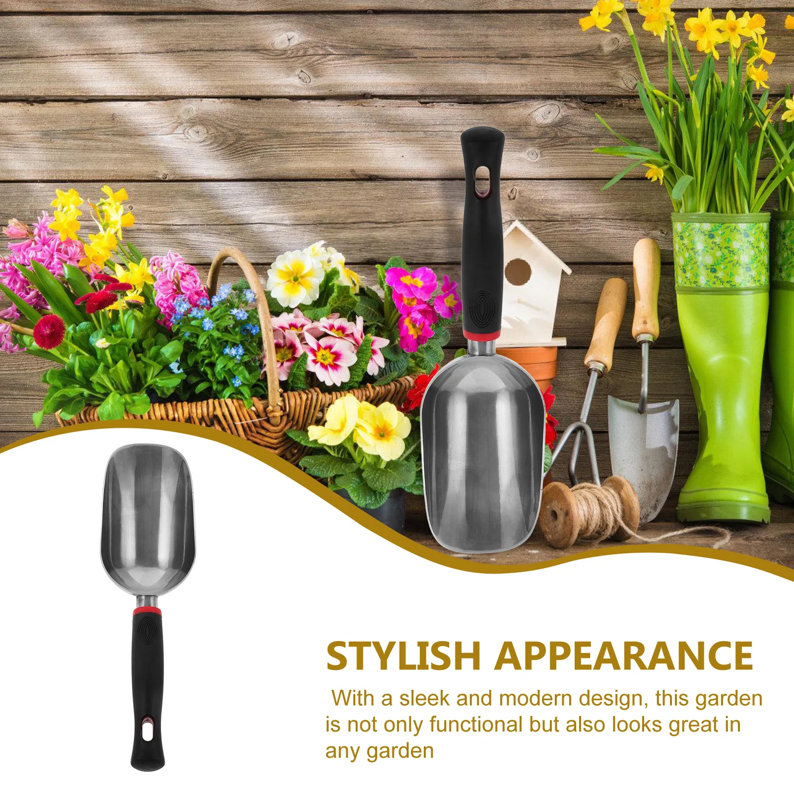 Совок для льда почвы машины садовый ручной металлический мастерок совки еды