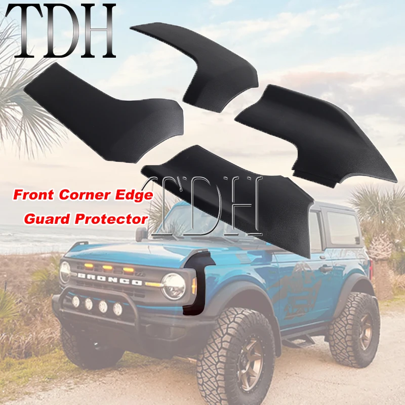 

4 шт., защитные накладки на передние углы Ford Bronco 2021 2022 + 2/4