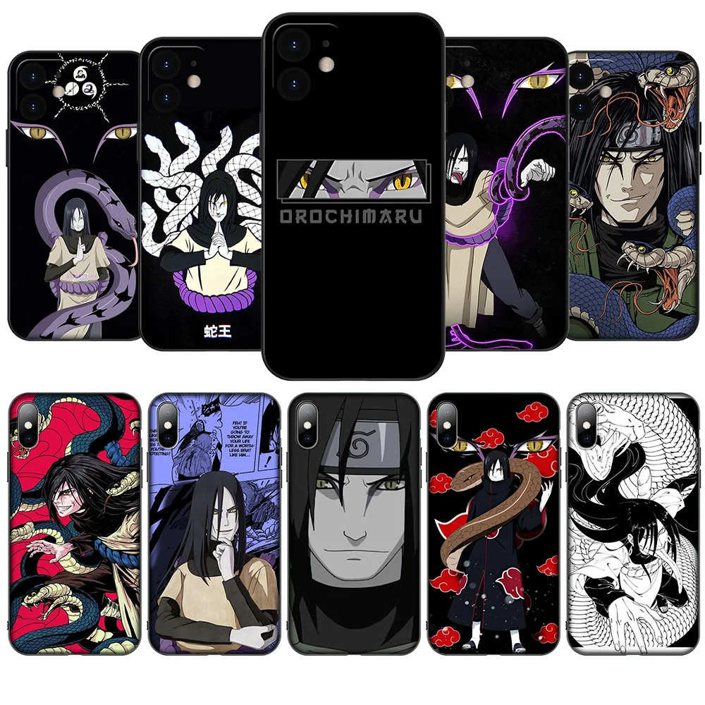 HA133 Orochimaru Anime Soft Case for Huawei Nova 5T 4E 3i 3 2 2i Y6 Y6P Y7 Y9 Honor 20 20s 9X 7C Prime Lite 2019