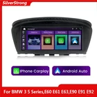 8,8 дюймовый, беспроводной IPhone CarPlay Android автомобильный мультимедийный дисплей HD экран для BMW E60 E90 Основной блок поддержка BT Музыкальная карта