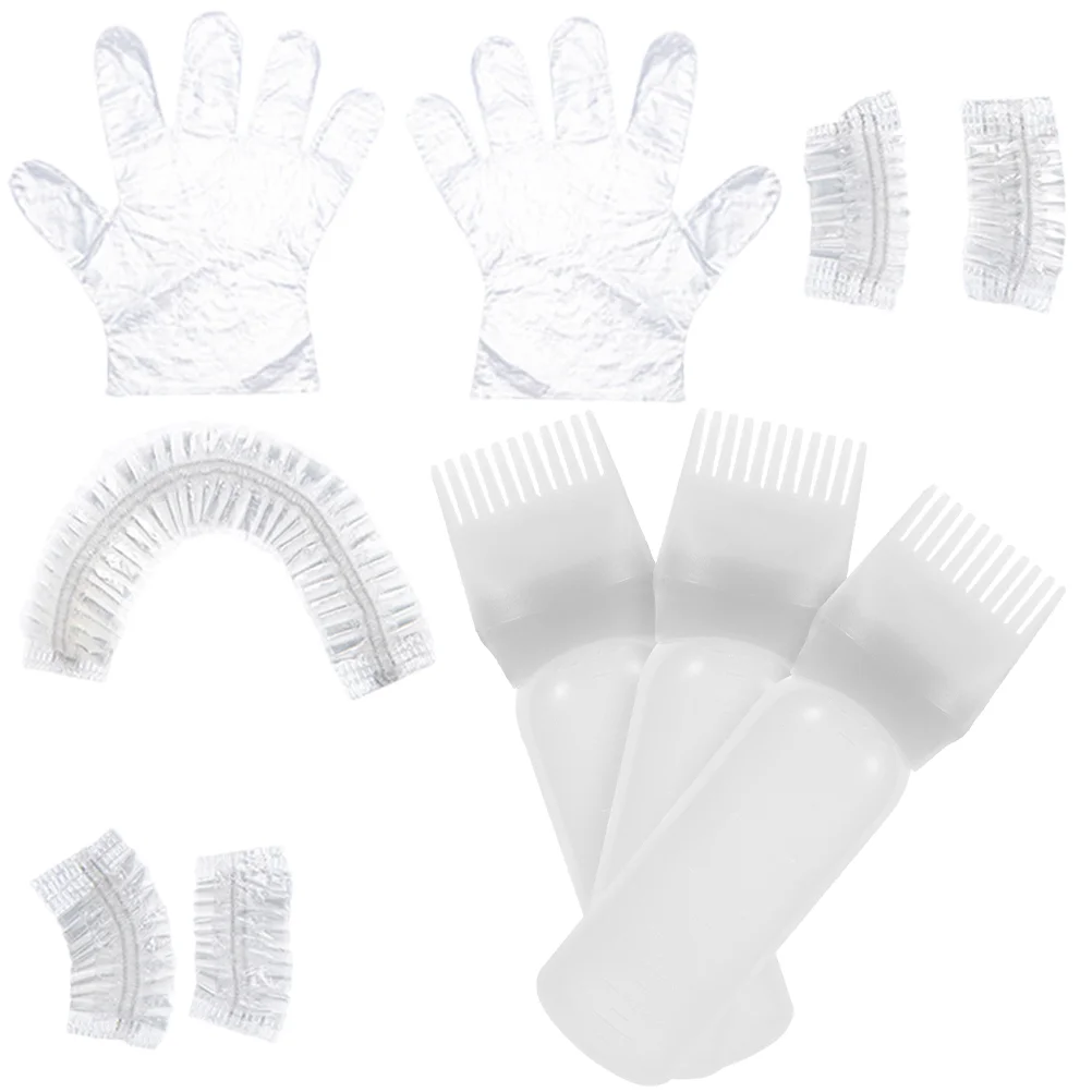 

1 Set Hair Dye Kit Hair Coloring Kit Hair Dyeing Tool Hair Dye Glovesing Tool for Home Salon