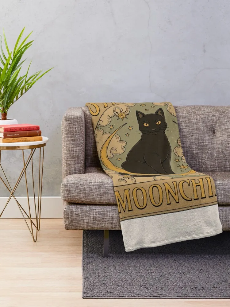 Одеяло Moonchild для Хэллоуина утяжеленные детские фланелевые одеяла