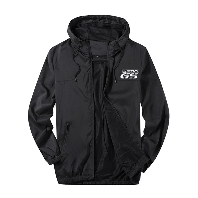

GS R1200 Moto Spring Autumn Men Sports mesh breathable Windbreaker Jackets Outerwear Mens Pilot Coat Hoodie Men Clothes