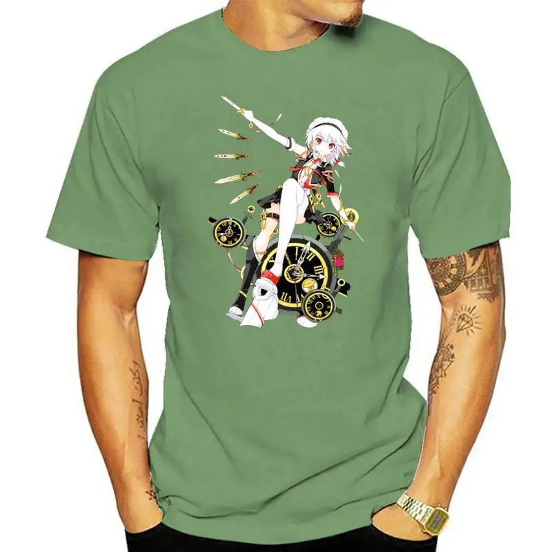 

Men t-shirt Touhou Sakuya Izayoi tshirt Women t shirt