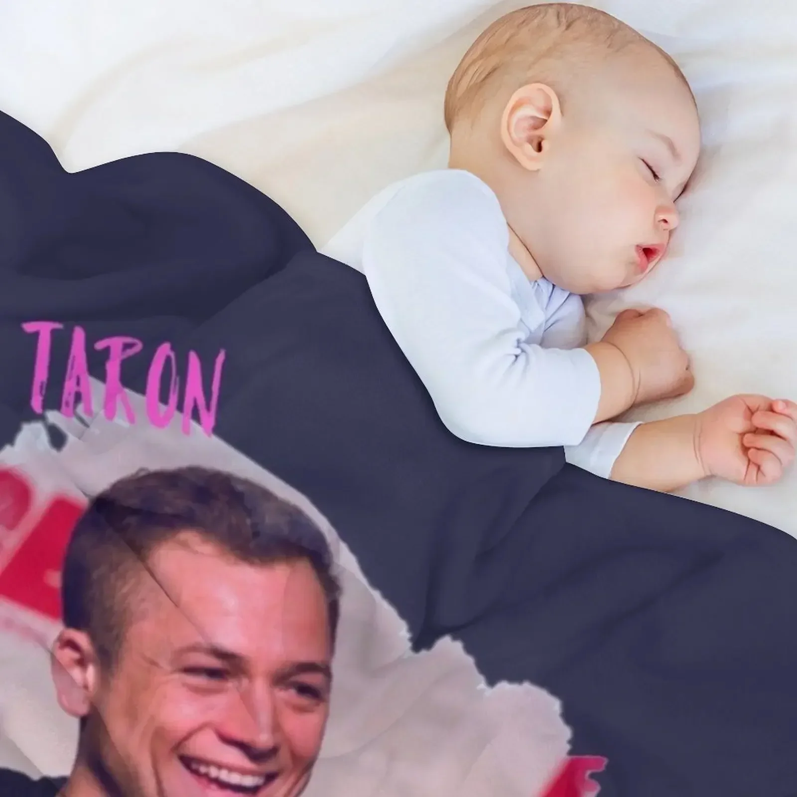 Одеяло Taron Egerton Ace Comic Con мягкое большое многоцелевое одеяло для дивана винтажные