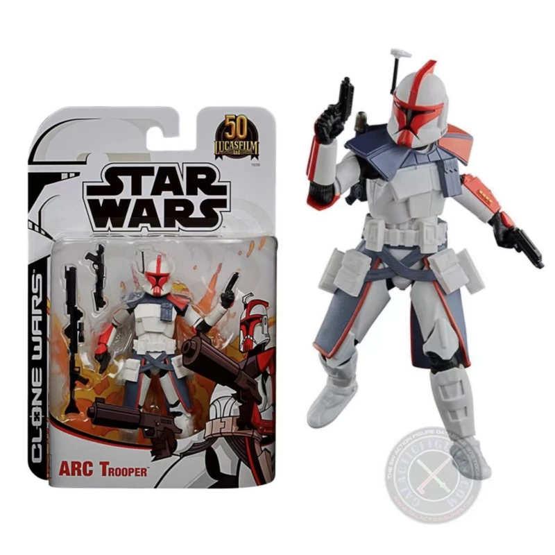 

Star Wars Arc Trooper Clone Griffith Wars Action Figure Black Serie 50th Anniversary Limited Model Toy Collection Hobby Gift