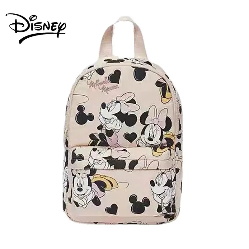 

Рюкзак «Минни Маус» для девочек, школьный портфель для маленьких детей, симпатичная портативная Студенческая роскошная дизайнерская сумка