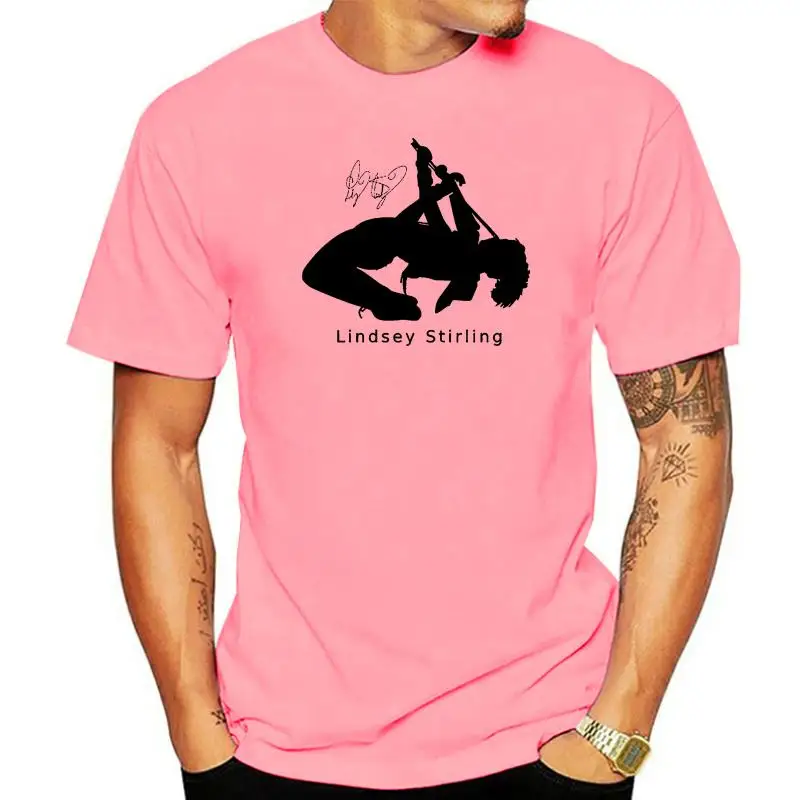

Футболка мужская с принтом Линдси Стирлинг, модный топ для представлений, искусственная электронная фотография, Тайлер Уорд, на лето