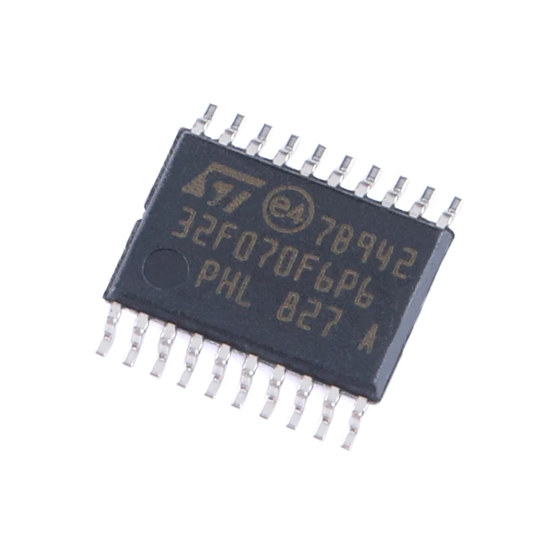 

10PCS/Pack New OriginalSTM32F070F6P6 TSOP-20 ARM Cortex-M0 32-bit microcontroller MCU