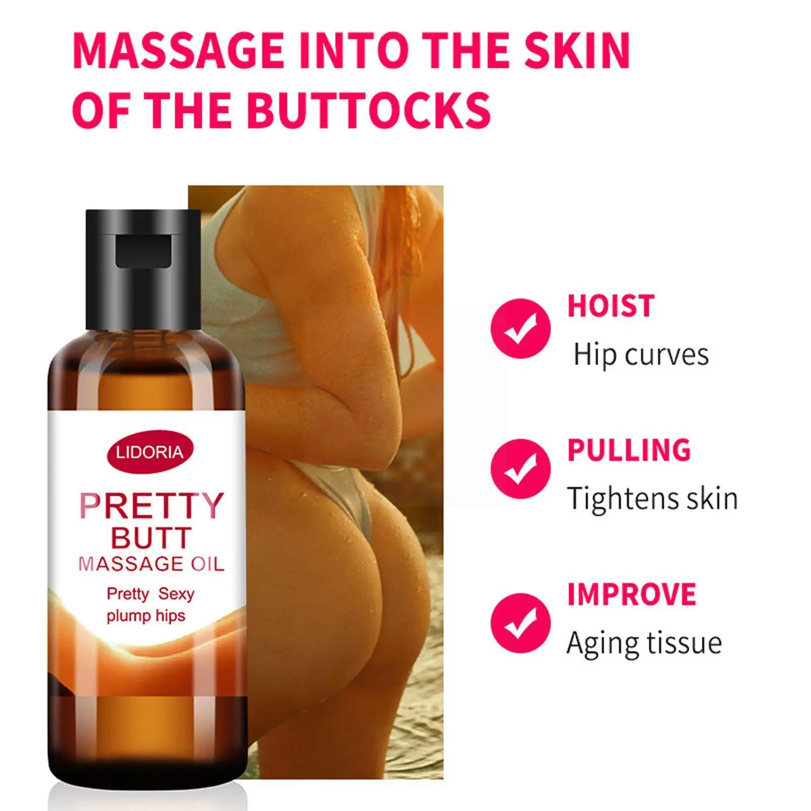 

Sexy Hip Lift Up Buttock Exercise Butt Enlargement Get butt Fat By Oil Cells Hip Hips Enlarge Enhancement Breast Walking Bi P3V9