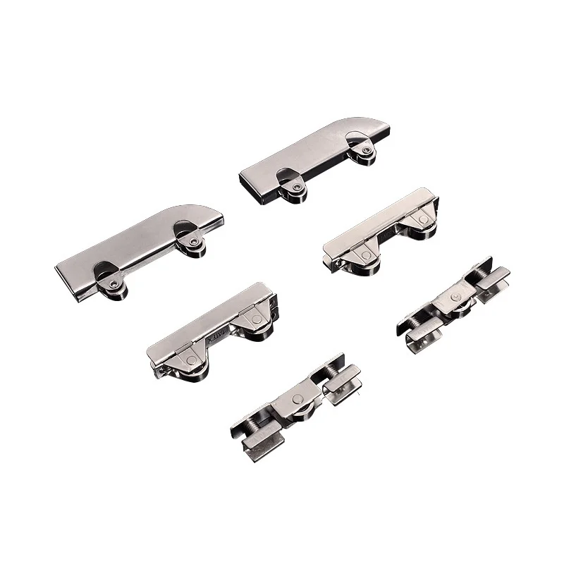 Pulley track pulley gable sliding door track stainless steel
