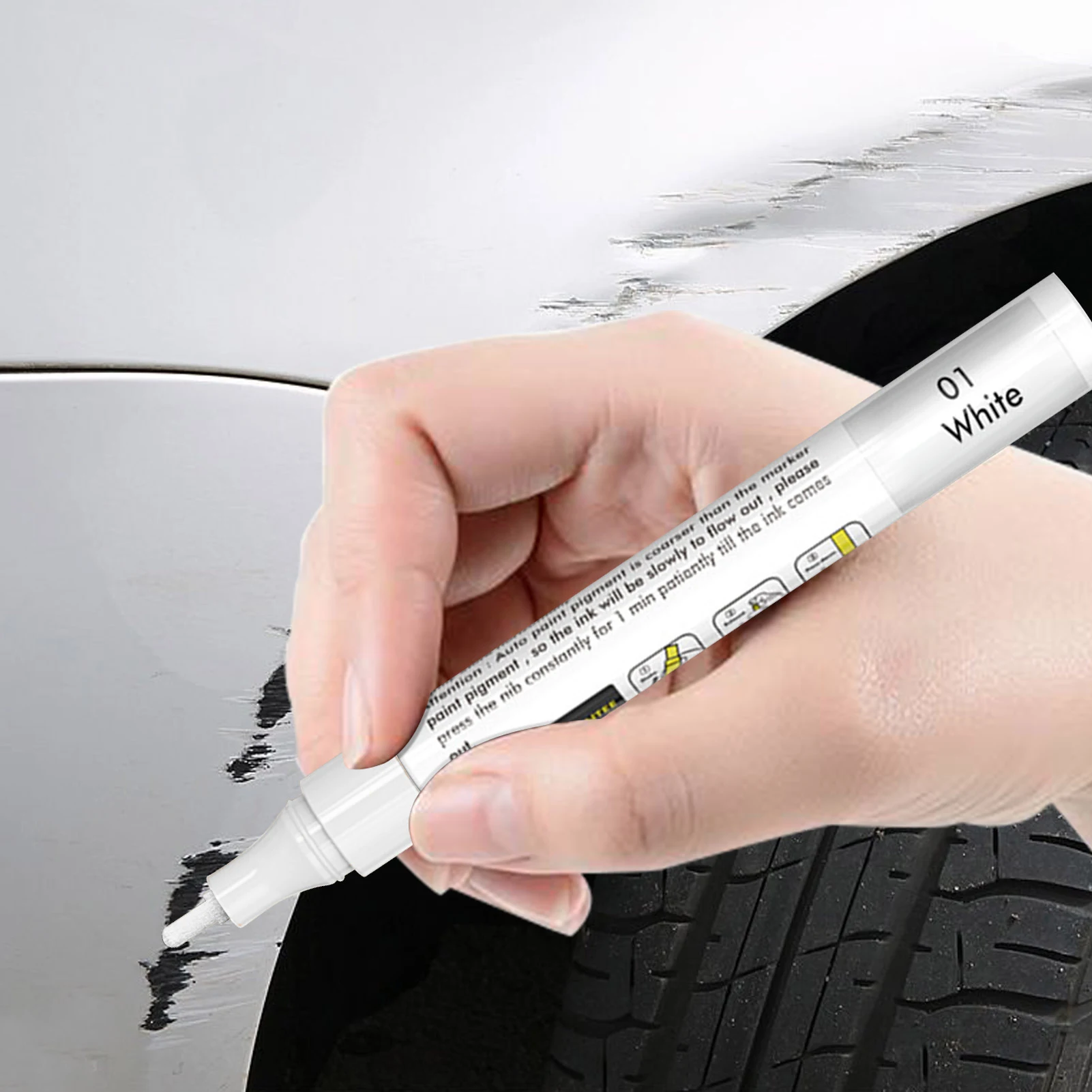 

Touch Up Paint Pen Waterproof Car Paint Scratch Remover Pen To Erase Car Scratches Multicolor Auto Paint Scratch Repair Touch-Up