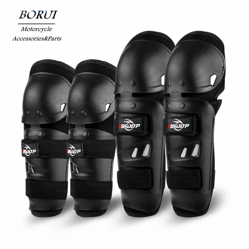 

Motorcycle Knee Elbow Pads Breathable Racing Skating Off-Road Guards Outdoor Sports Protection Joelheira Rodilleras Motociclista