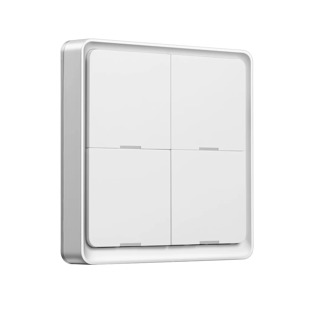 

Умный выключатель Tuya ZigBee, 4-х клавишный выключатель, дистанционное управление, беспроводная панель для лампы