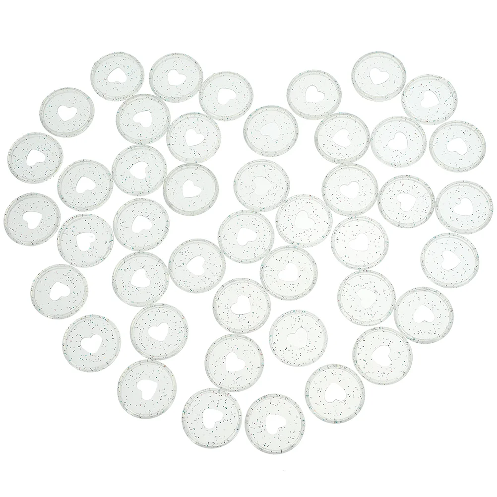 

60pcs Planner Discs Loose-leaf Bind Discs Binding Discs Small Binding Discs Notebook Binding Discs