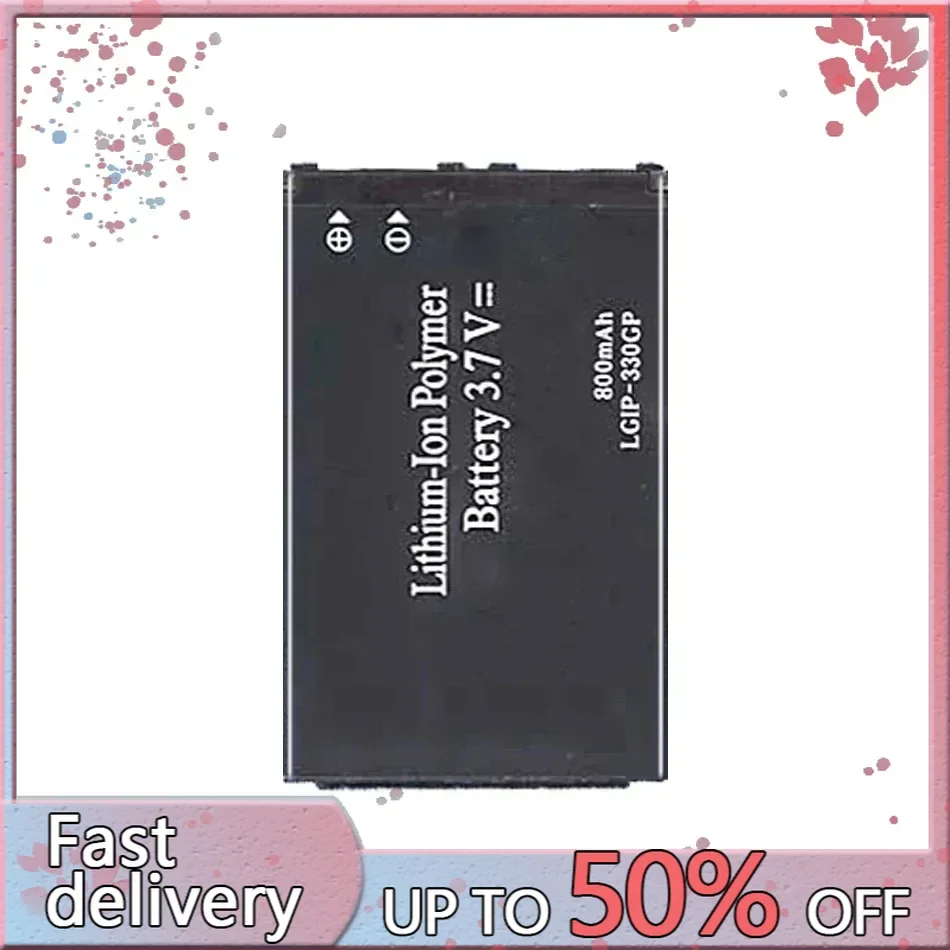 800 мАч аккумулятор мобильного телефона LGIP-330GP для LG GM210 KF240 KF245 KF300 KF305 KF330 KM380