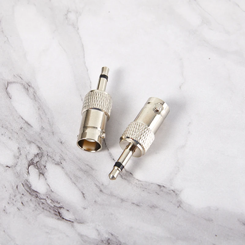 

1Pc BNC Female Jack to 3.5mm Mono 1/8" Male Plug RF Coaxial Adapter Connectors