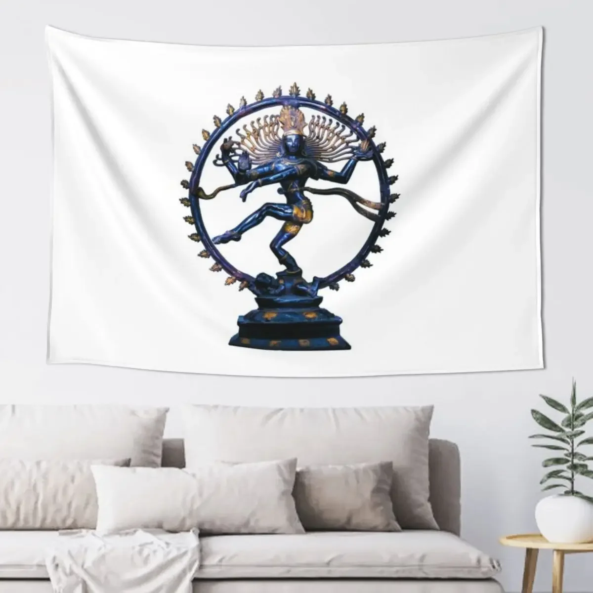 Гобелен &quotШива Натарадж&quot 100% полиэстер