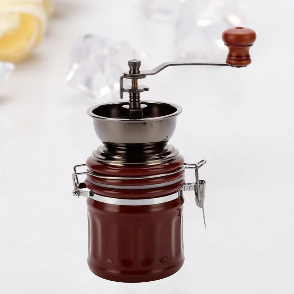 

Coffee Grinder Mill Hand Burr Bean Blender Portable Crank Ceramic Espresso Conical Manual Maker