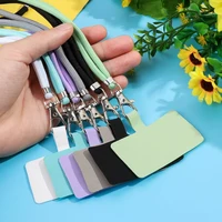 universal adjustable phone lanyard anti lost lanyard strap detachable colorful neck cord phone safety tether keychain chain rope