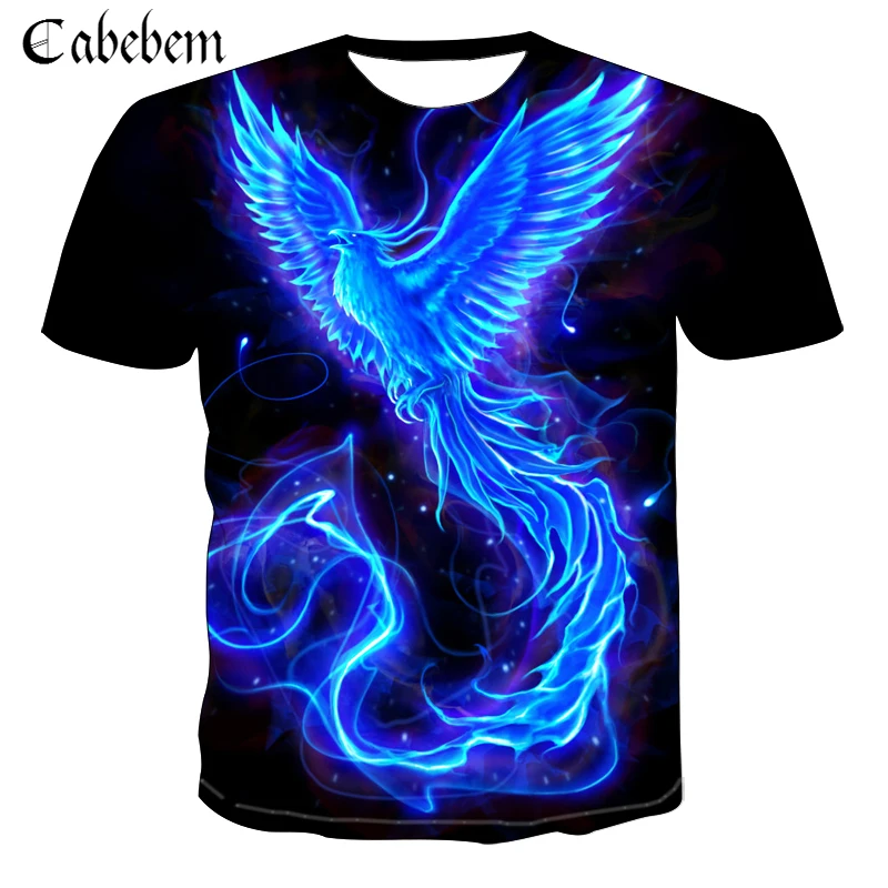 

2022 Men's New Fashion Casual T-Shirt 3D Rendering Rotation Style Oversized